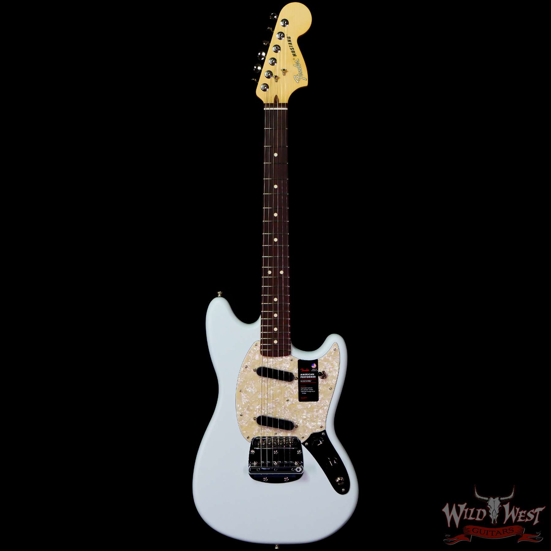 Fender American Performer Mustang Rosewood Fingerboard Satin Sonic
