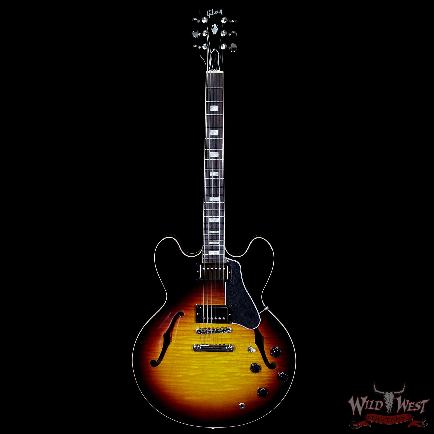 Gibson Memphis Limited 1 of 200 ES-335 Figured Slim Neck Sunset