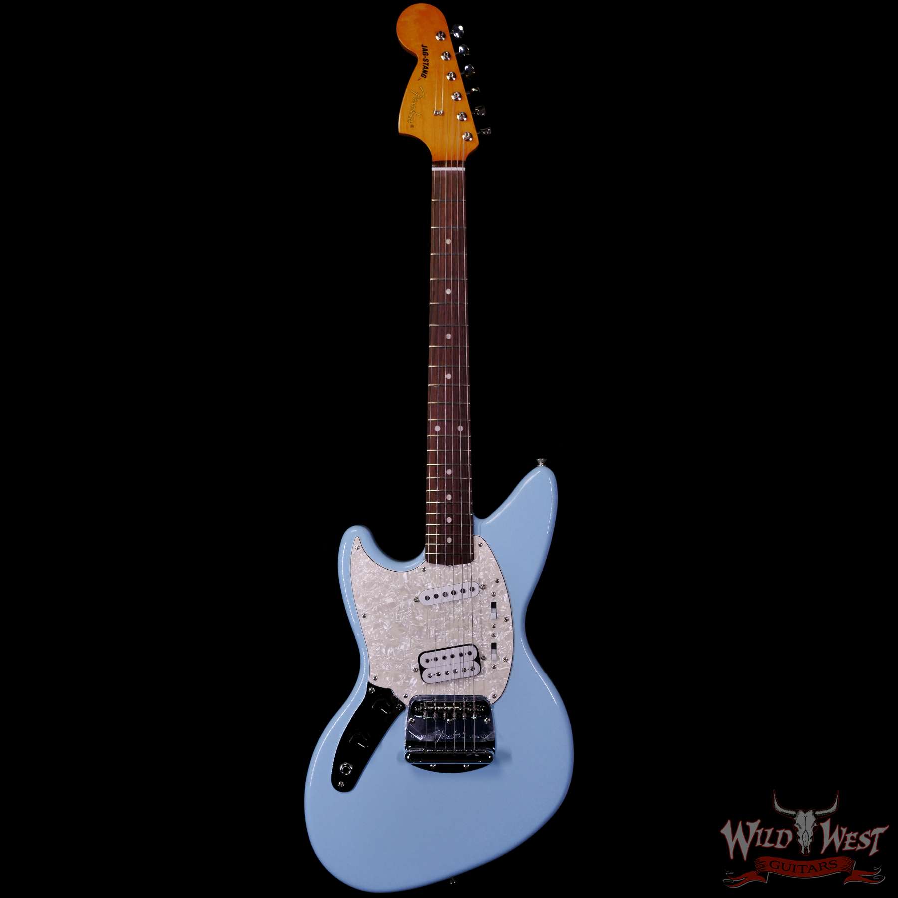 Fender Kurt Cobain Jag-Stang Rosewood Fingerboard Sonic Blue Left