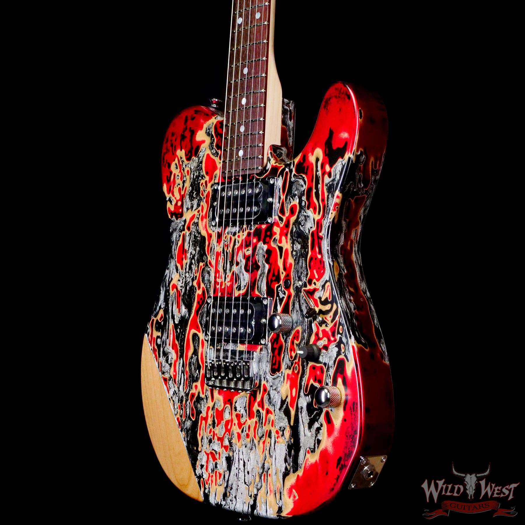 James Tyler USA Tylerbastar HH with Midboost Preamp Burning Water