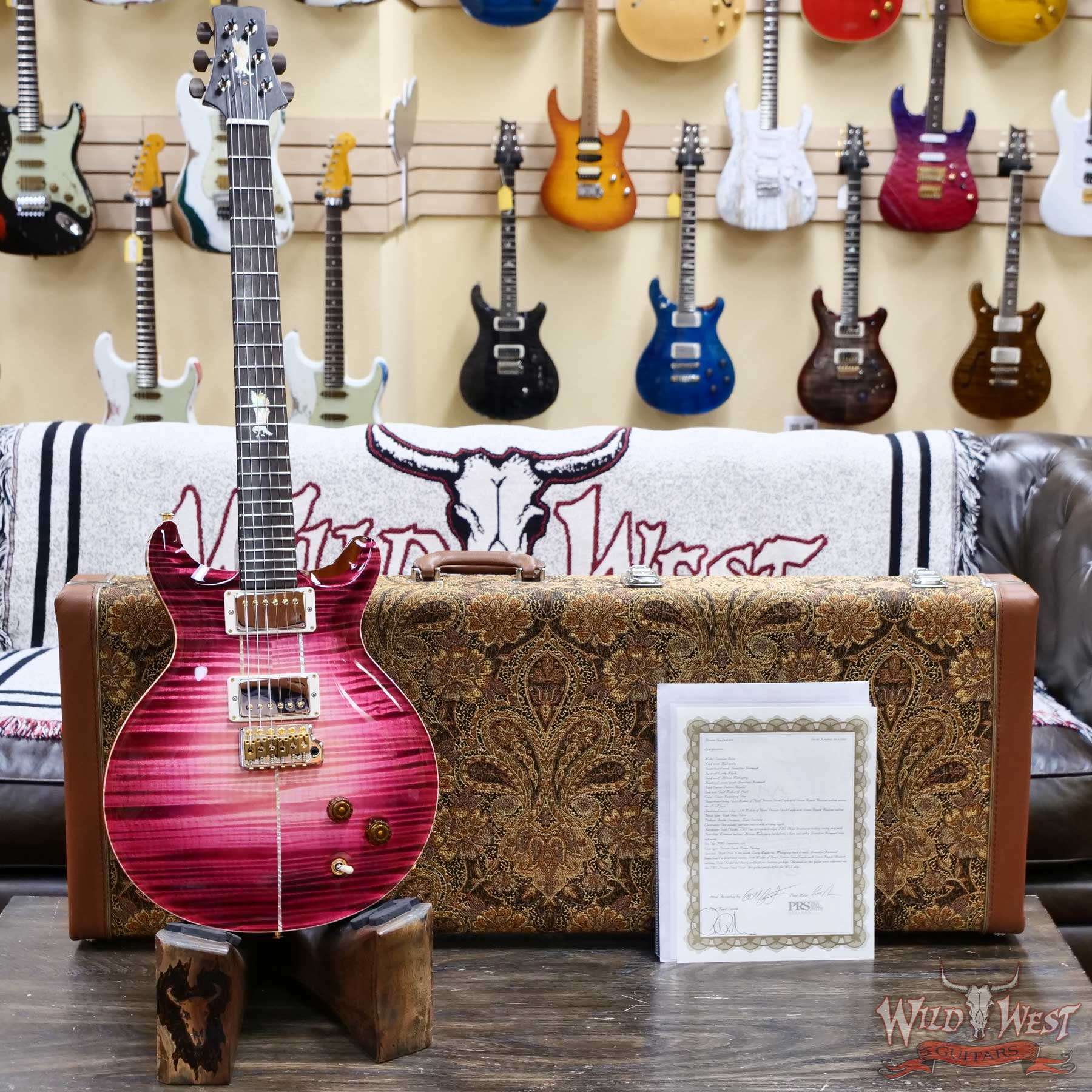 Paul Reed Smith PRS Private Stock # 11309 Santana Retro Flame