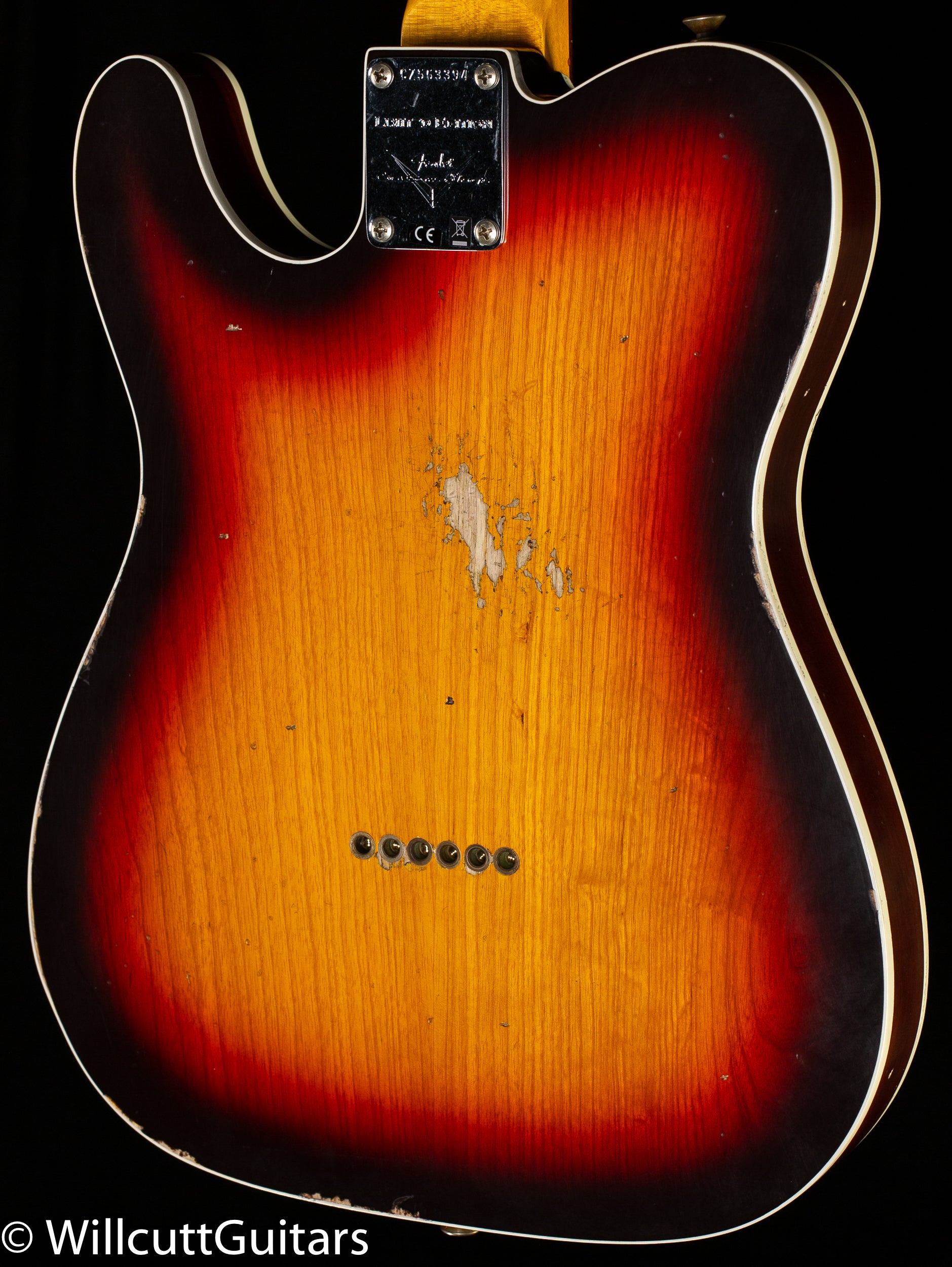 Fender Custom Shop LTD 1960 Telecaster Custom Relic Chocolate 3