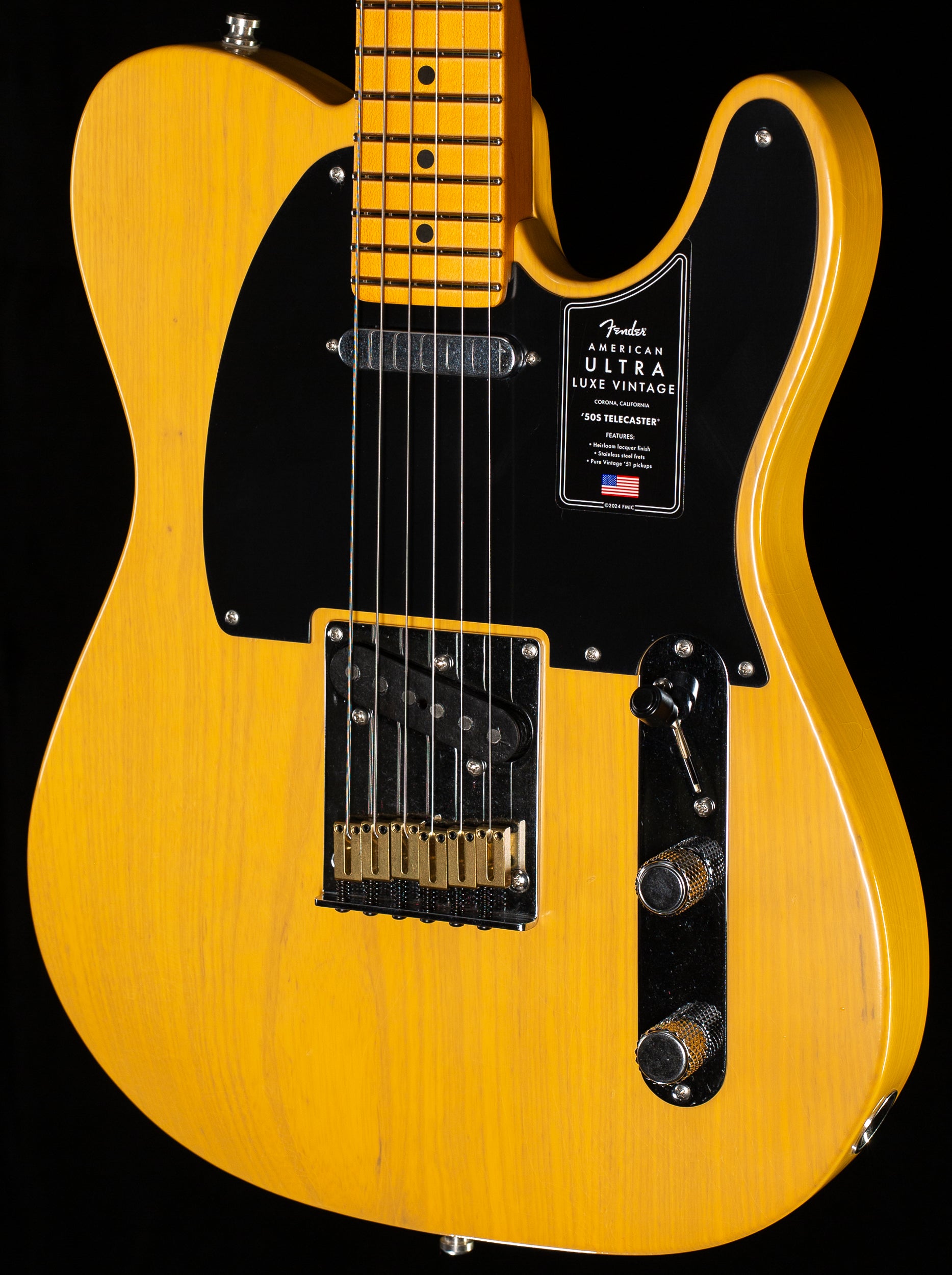 Fender American Ultra Luxe Vintage '50s Telecaster Maple