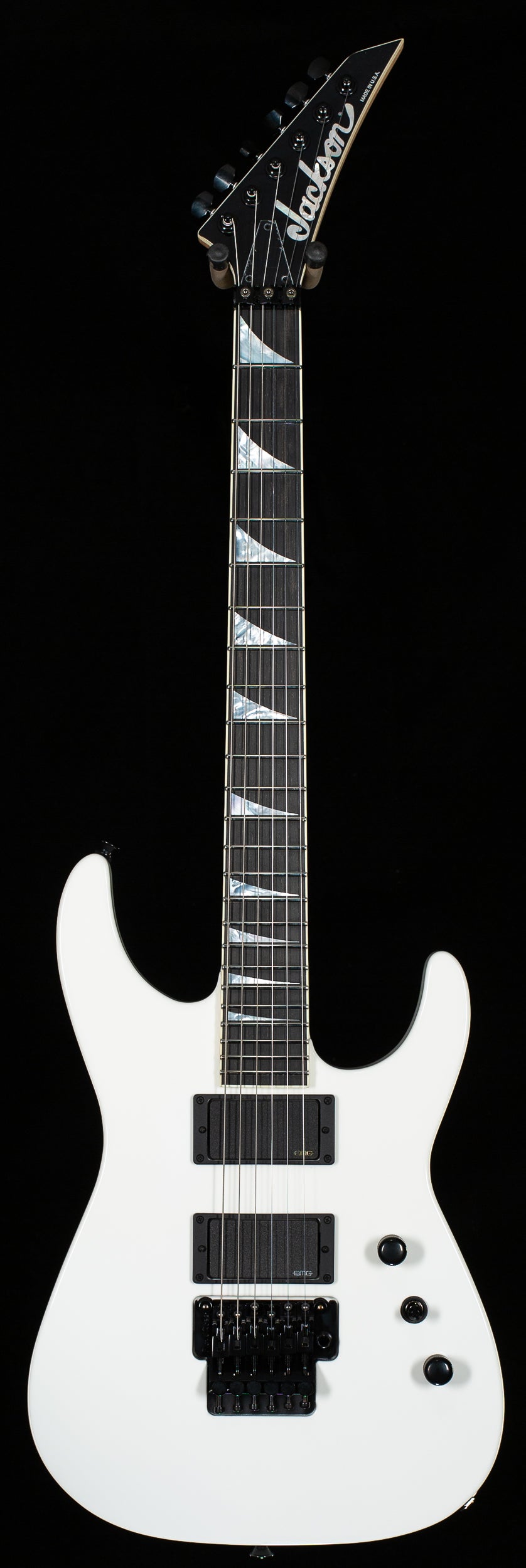 Jackson USA Select Dinky DK1 Ebony Fingerboard Snow White (211