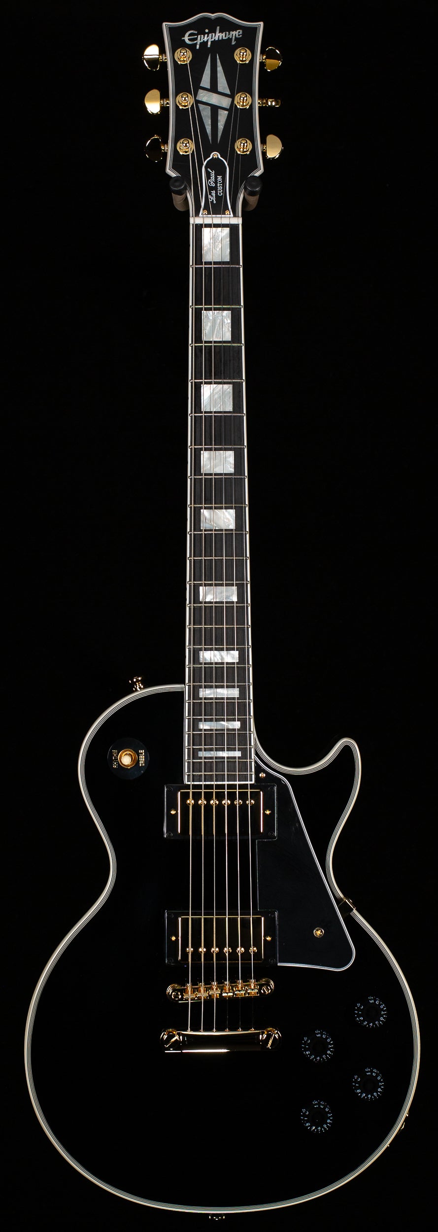 Epiphone Les Paul Custom Ebony (828) - Willcutt Guitars