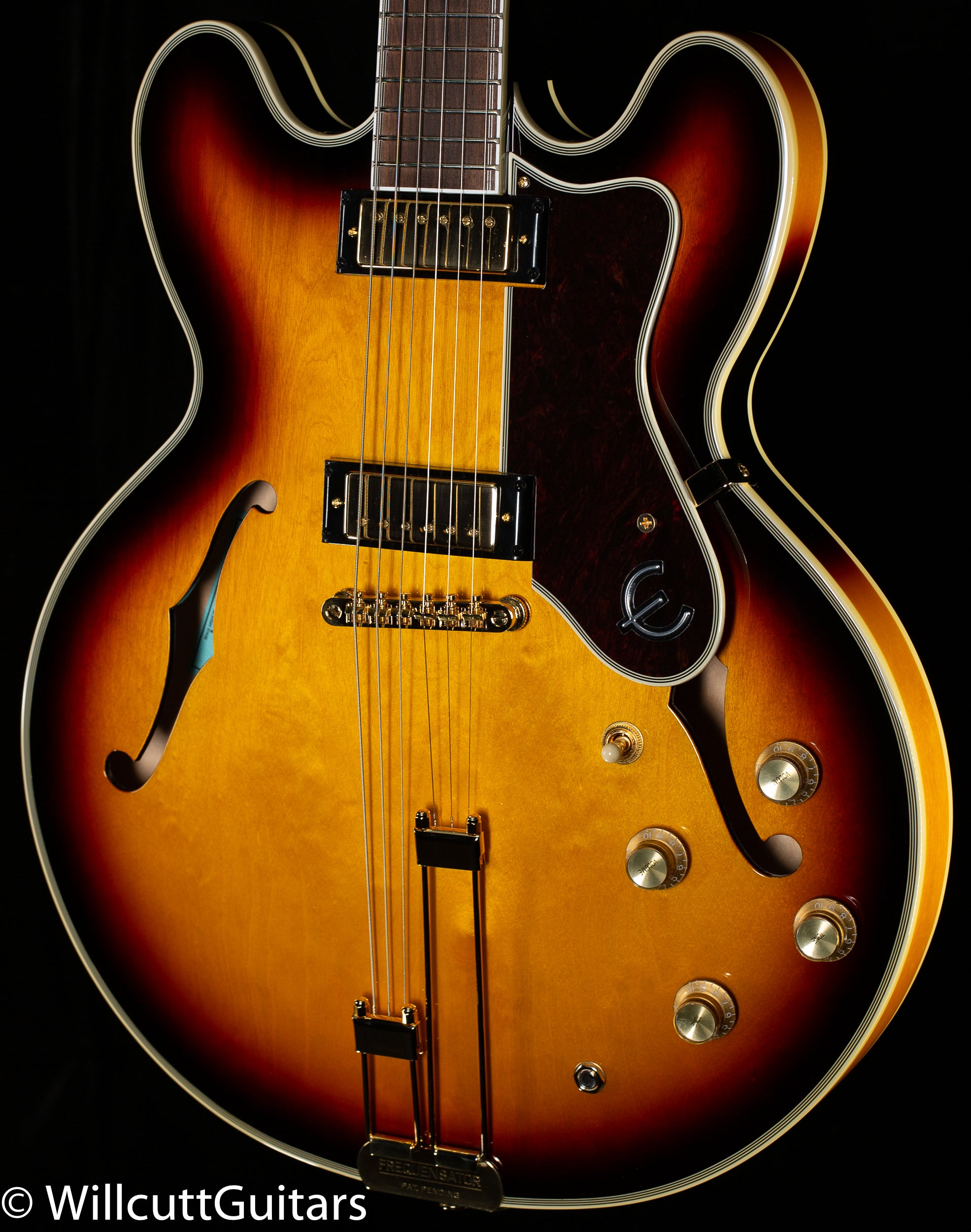 Epiphone Sheraton Frequensator Vintage Sunburst (052) - Willcutt