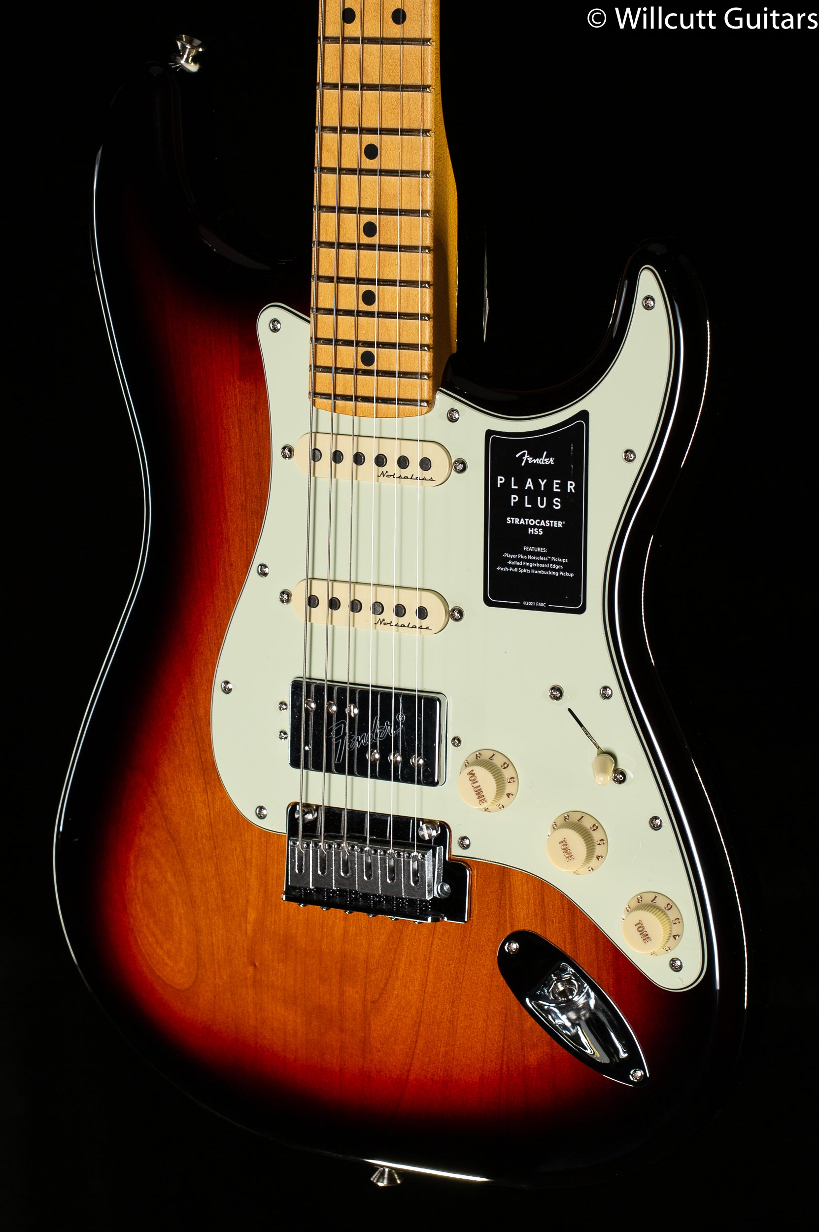Fender Player Plus Stratocaster HSS Maple Fingerboard 3-Color