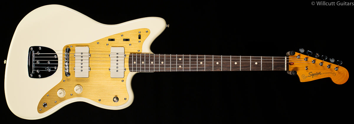 Squier J Mascis Jazzmaster Vintage White (674) - Willcutt Guitars