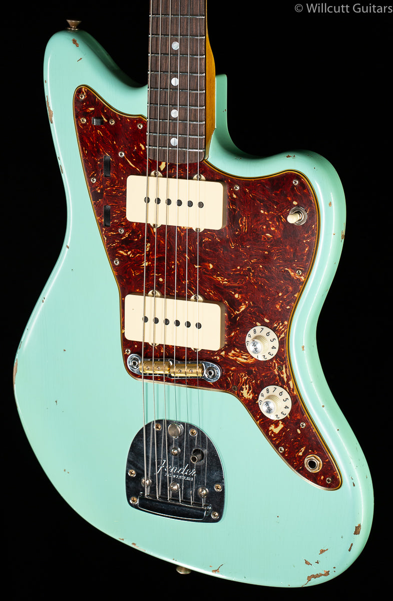 Fender Custom Shop 1965 Jazzmaster Relic Faded Aged Surf Green