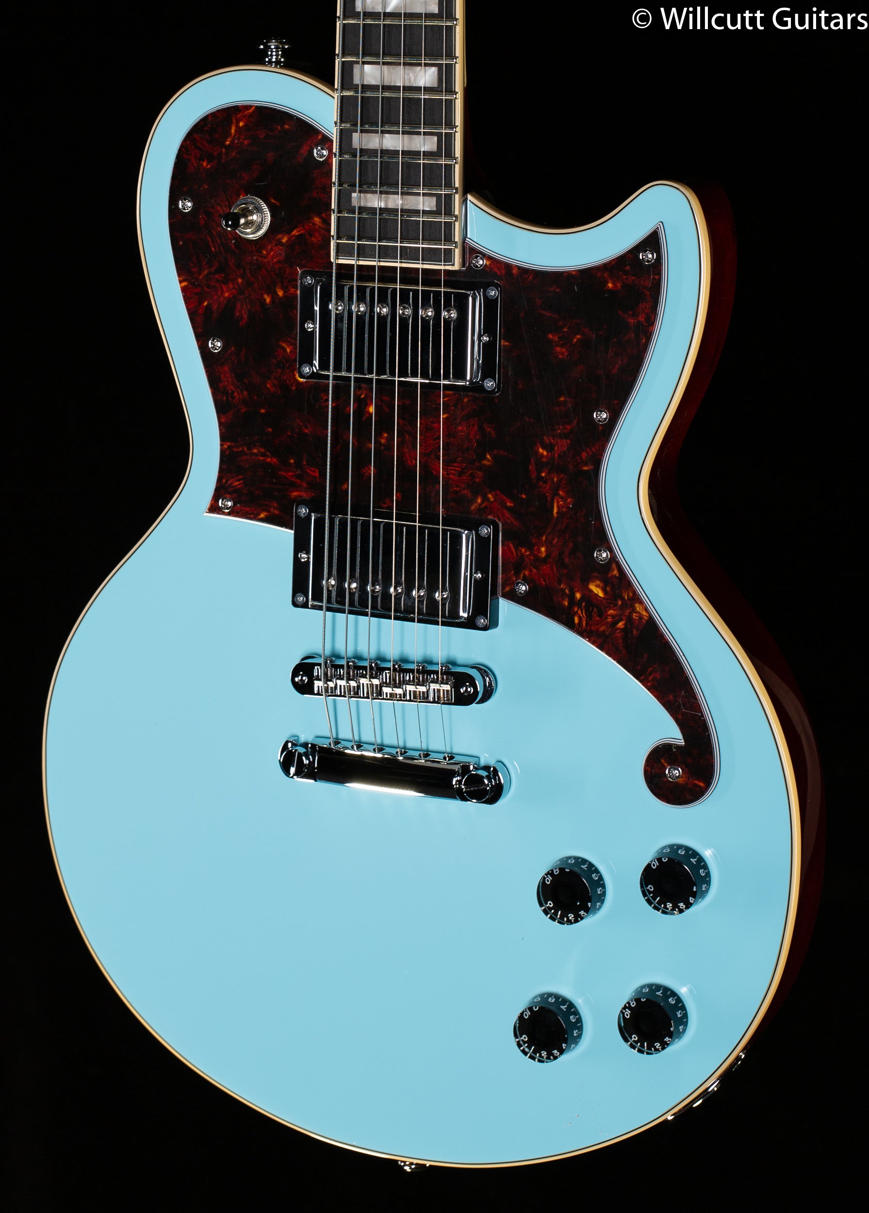 D'Angelico Premier Atlantic - Sky Blue (857) - Willcutt Guitars