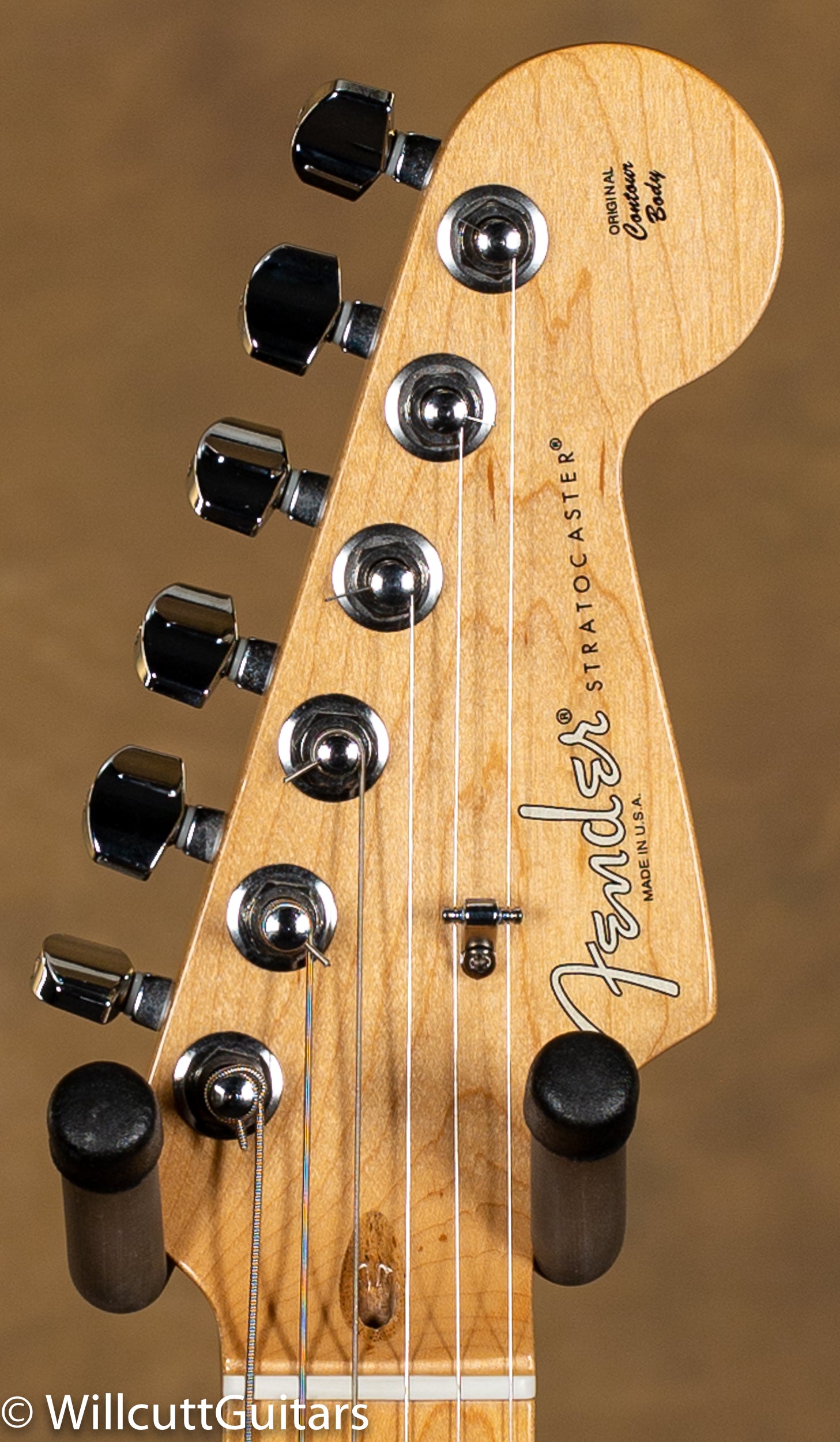 2015 Fender American Standard Stratocaster Olympic White Maple