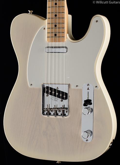 Fender American Vintage '58 Telecaster® Aged White Blonde Maple