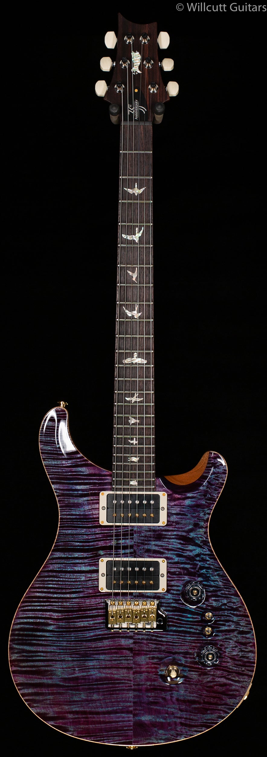 PRS 35th Anniversary Custom 24 Violet 10 Top - Willcutt Guitars