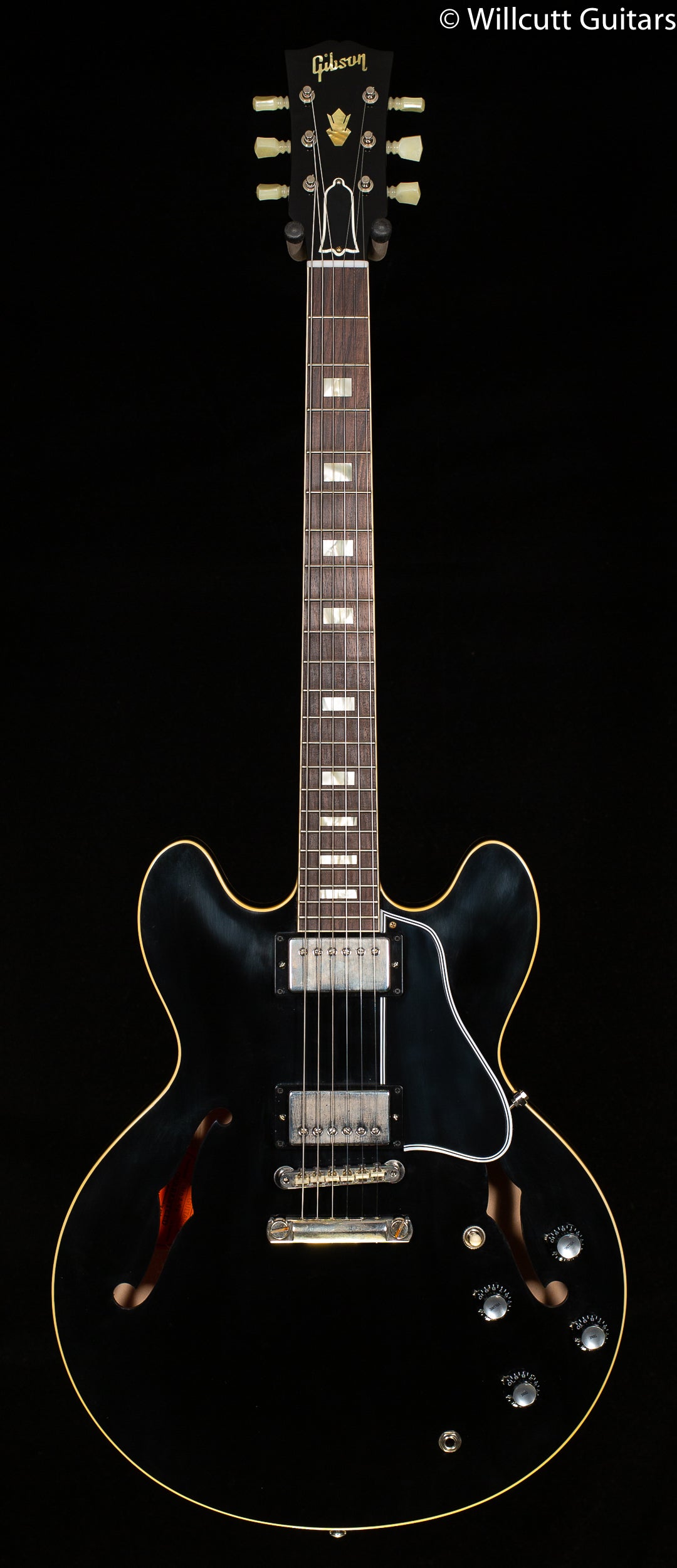 Gibson Custom Shop 1964 ES-335 Reissue Ebony VOS - Willcutt Guitars