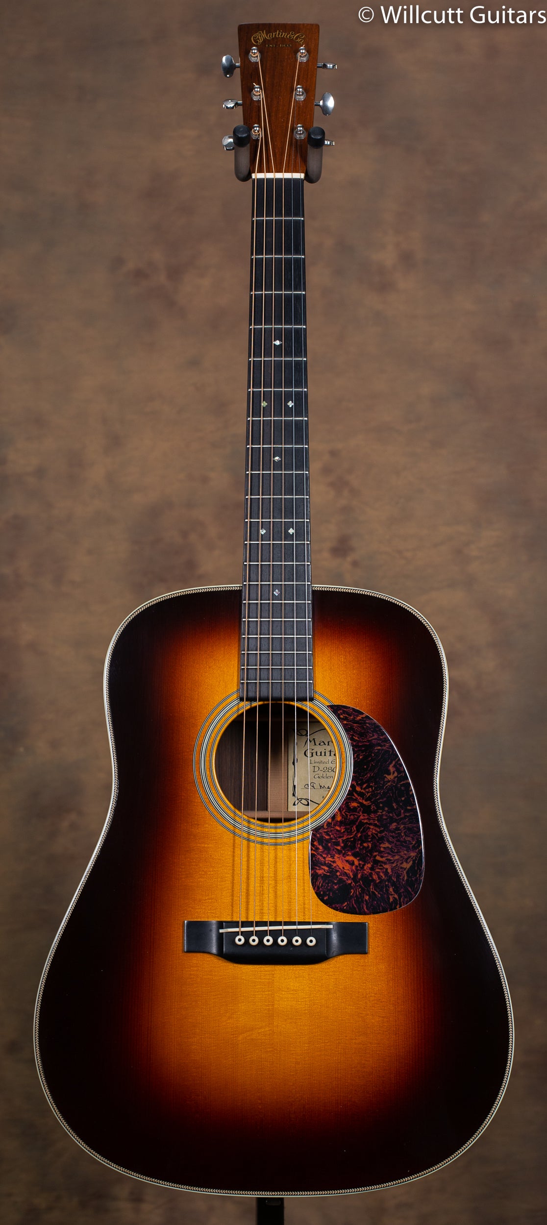 Martin D-28 Golden Era Brazilian Sunburst - Willcutt Guitars