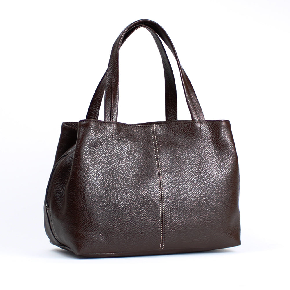 日本製 本革 シンプルハンドバッグ B233 – バッグのお店 「With-bag」