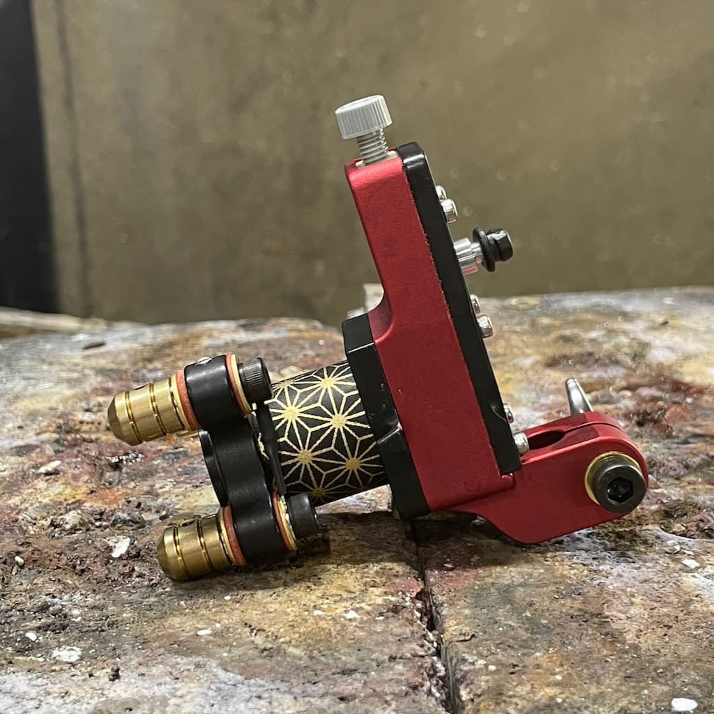 wizard製 タトゥーマシン コイル ゴールド wizard製 タトゥーマシン