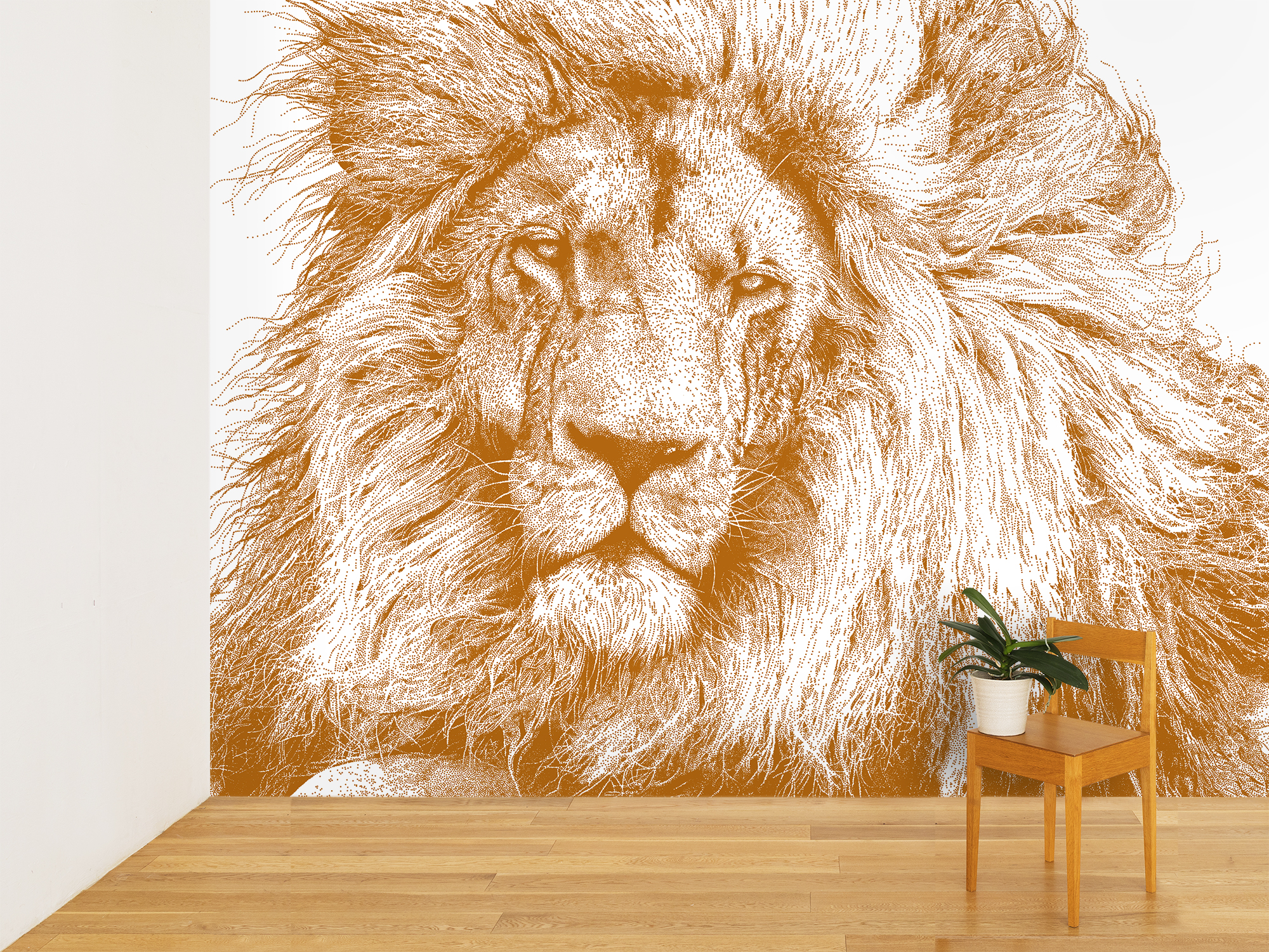 Lion｜LA TOUCHE ORIGINALE｜壁紙・クロス｜WhO