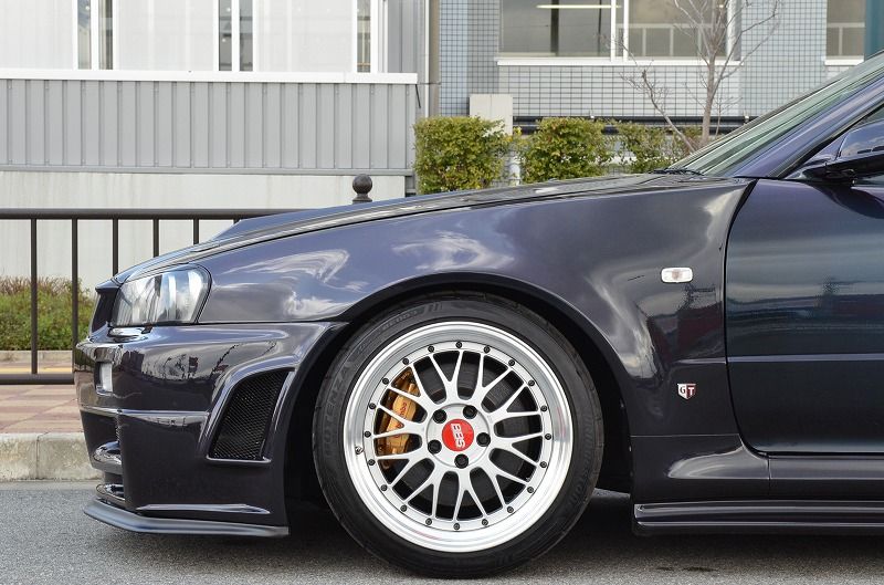 Nissan Skyline R34 GT-R Purple BBS LM | Wheel Front