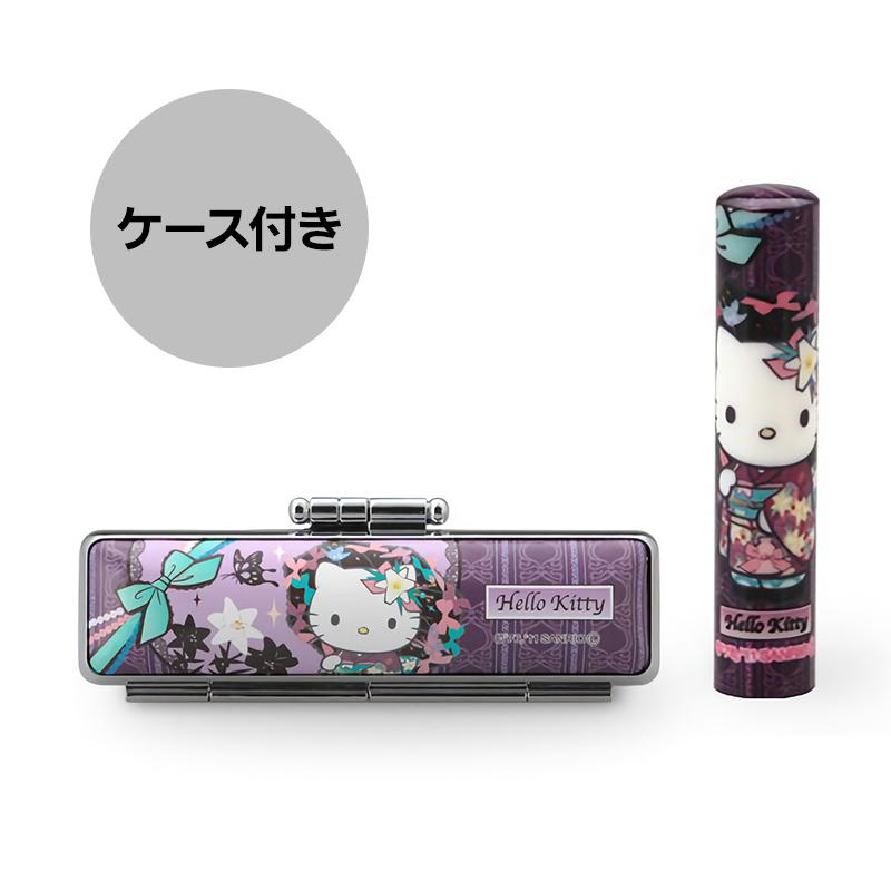 サンリオ 和(なごみ)ざいく印鑑 ハローキティ 百合│女性向け印鑑専門