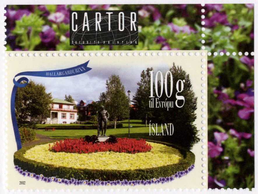 Island アイスランド |切手に見る樹木|11-木とデザイン|木の情報発信基地