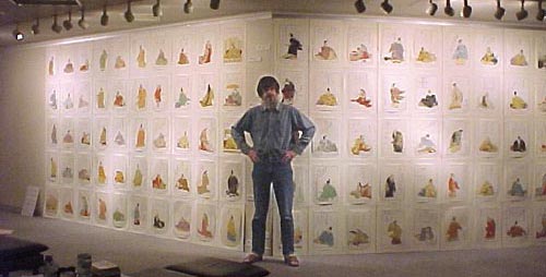 版画家デービッド・ブルの「百人一首版画シリーズ」 ： はじめに