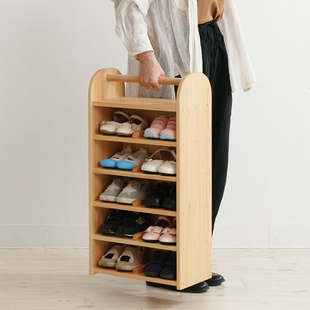 0歳～2歳までの靴を収納する持ち運びシューズラック – なかよしライブ