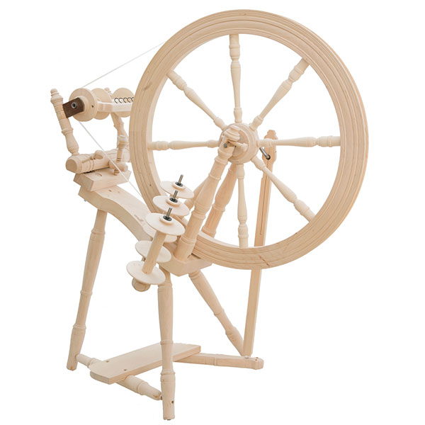 Kromski Interlude Spinning Wheel - Unfinished | The Woolery