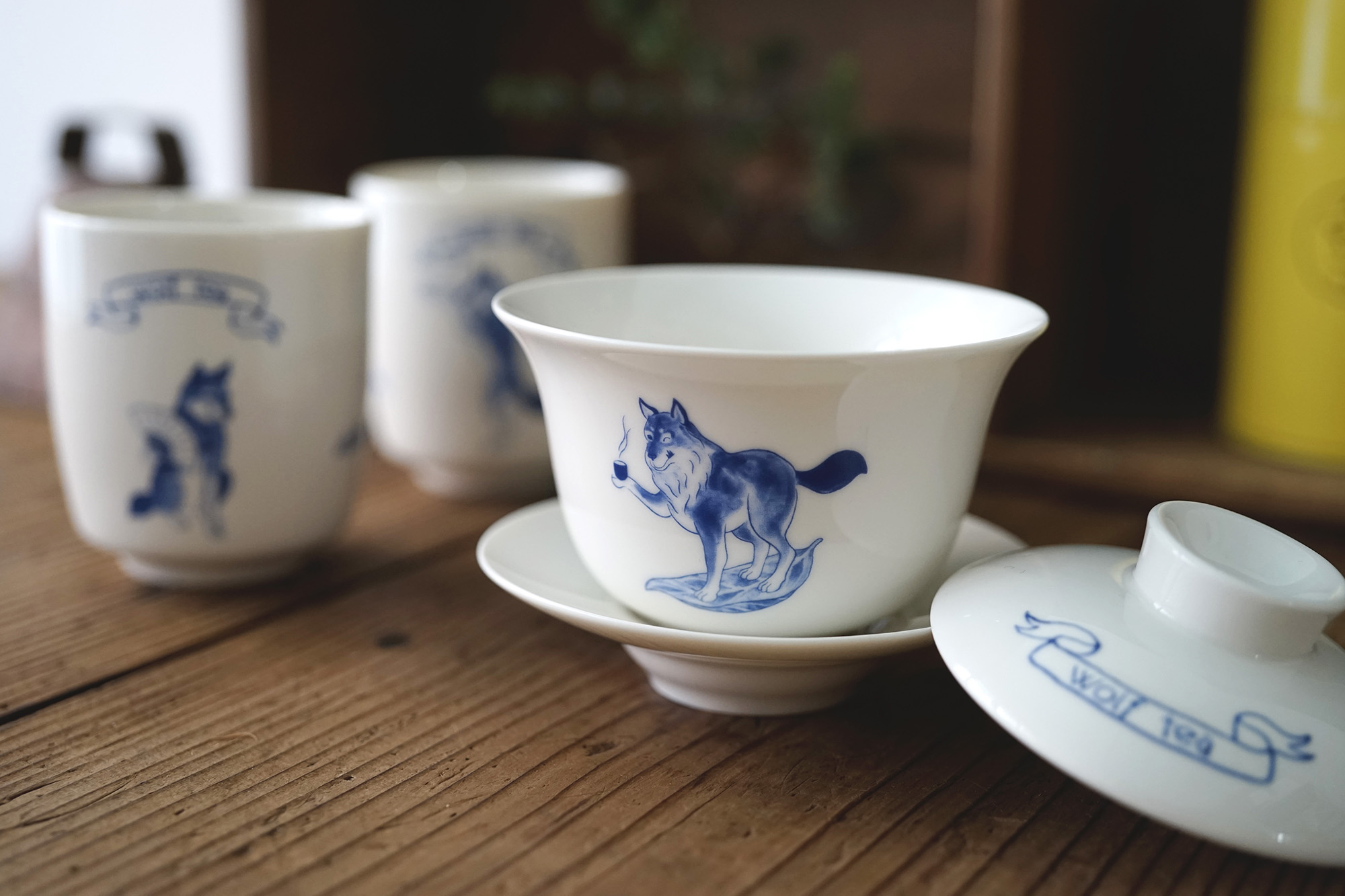 琅茶オリジナル蓋碗 聞香杯、急須、茶杯、3種類の使い方 - 琅茶 Wolf Tea