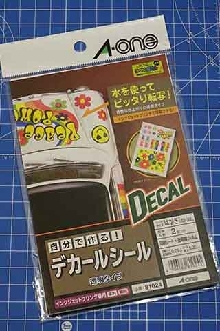 インクジェットプリンタによる自作デカールの作り方 | ウォルクラフト