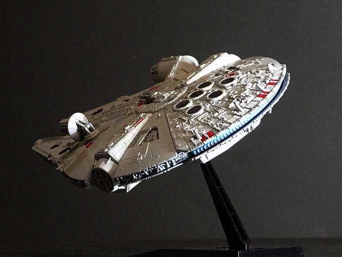 ビークルモデル ミレニアム・ファルコン ディテールアップ | ウォル