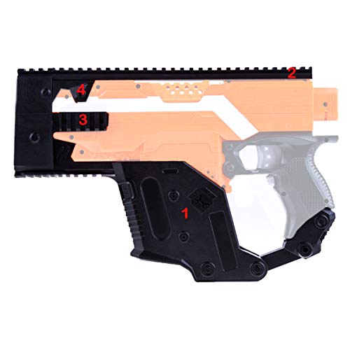 Worker Kriss Vector Mod Kit Combo [5 Items] for Stryfe (Black