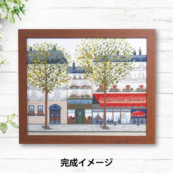 刺しゅうキット 『オノエ・メグミ ヨーロッパの風景 マロニエ色づく