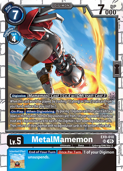 DIGIMON CARD GAME EXTRA BOOSTER VERSUS MONSTERS [EX-09