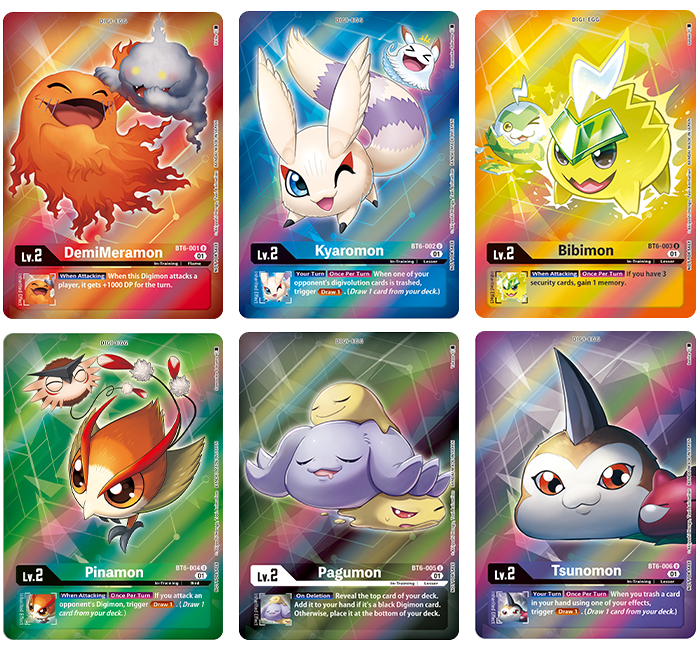 DIGIMON CARD GAME BOOSTER DOUBLE DIAMOND [BT06] − PRODUCTS