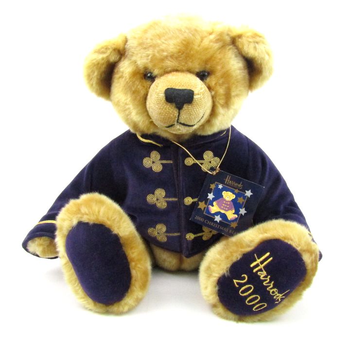 ハロッズ イヤー ベア ぬいぐるみ クリスマスベア 2000年 限定
