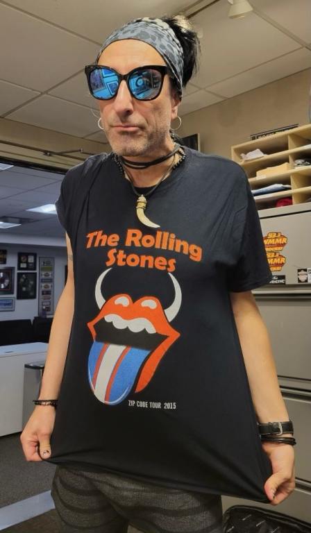 140 Rolling Stones T-Shirt -Keith Richards and the X-Pensive Winos
