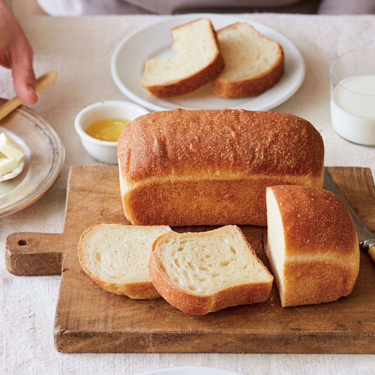 ミニ食パン」を焼くには、パウンド型がちょうどいい。 | ブリキの