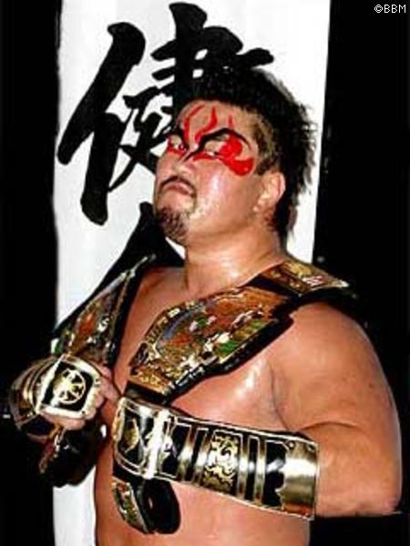 週刊プロレスmobile】週モバ写真館『佐々木健介』～KENSUKE①ﾁｬﾝﾋﾟｵﾝ