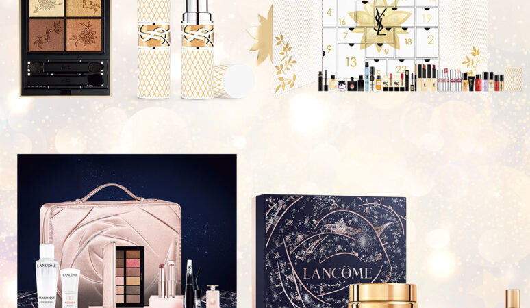 YSL・ランコム クリスマスコフレ】鮮やかなカラーで華やかな表情に