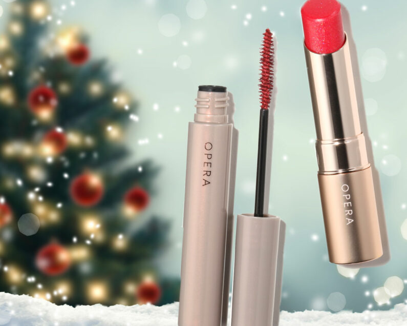 クリスマスコフレ【オペラ】大人気リップ＆マスカラに冬限定色が登場