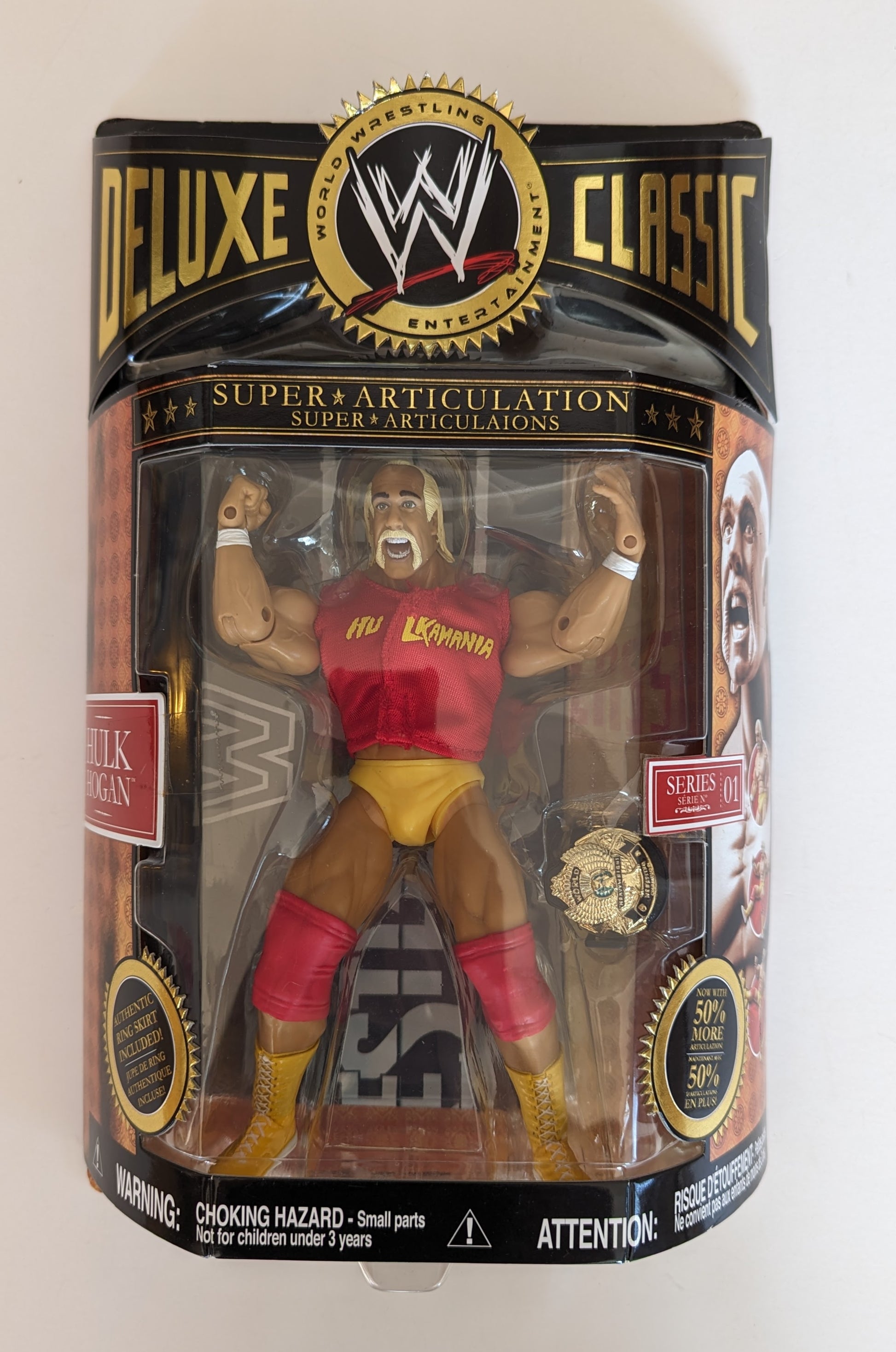 2006 WWE Jakks Pacific Deluxe Classic Superstars Series 1 Hulk