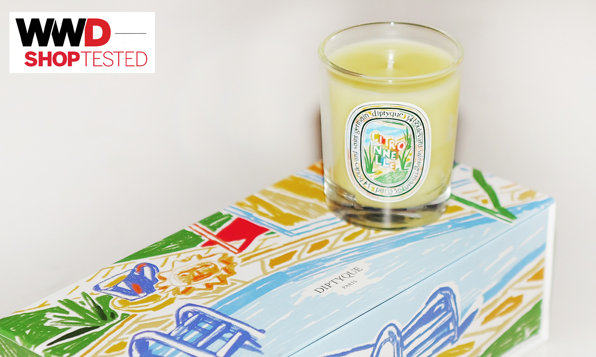 Diptyque's Citronnelle Candle Is Your Ticket to Living La Dolce Vita