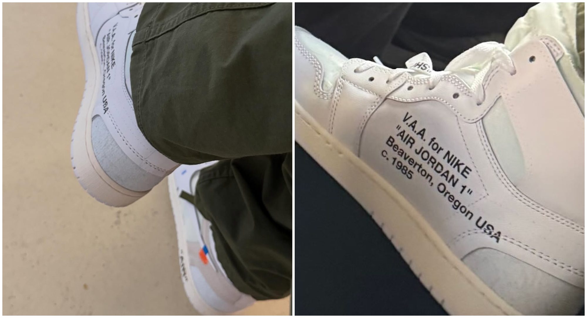 Virgil Abloh x Air Jordan 1 High 'Alaska' Release Date AA3834-100