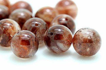 愛と健康 金運を手に入れるレッドガーデンルチルクォーツ 粒売り 約