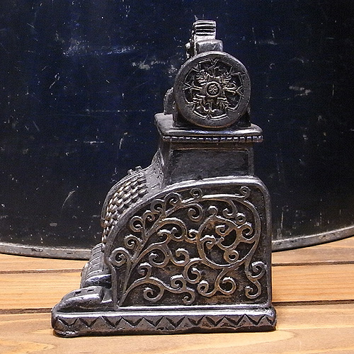 アンティークタイプ レトロレジスターバンク 貯金箱レトロ