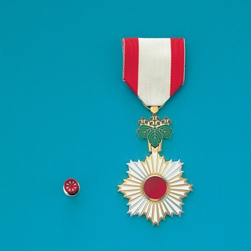 勲章の種類（旭日章）- 内閣府