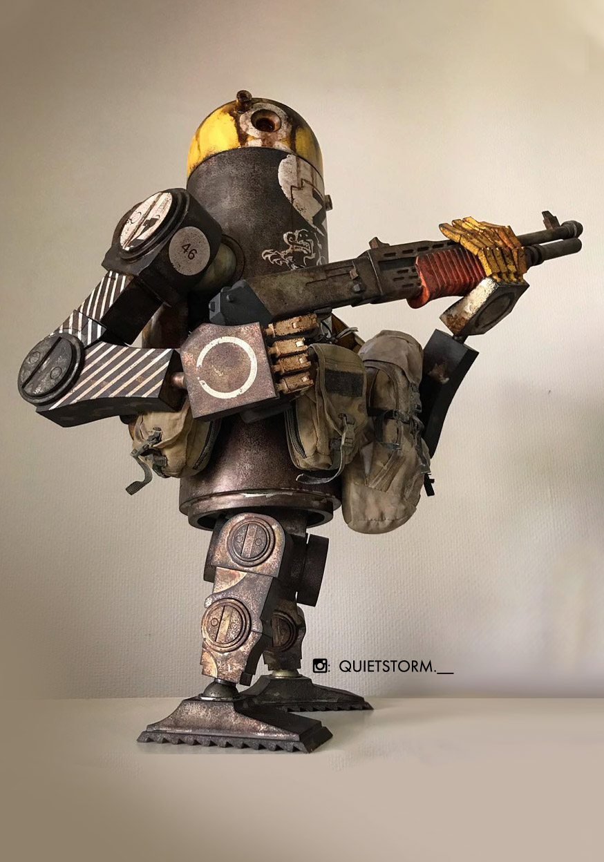 Bertie MK3 Mode A Dutch Merc by Ashley Wood (one sixth) toy