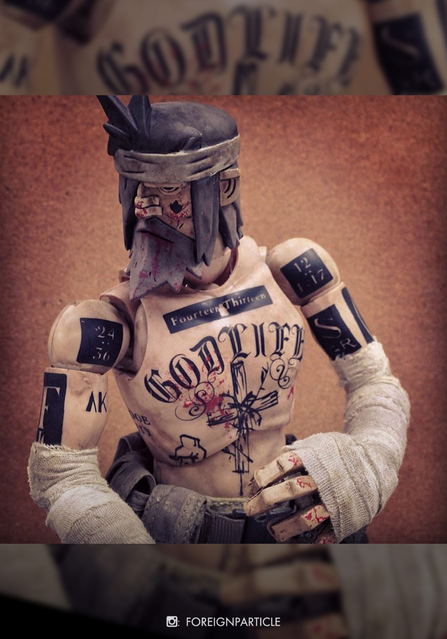 Palm in the Face Sunday JC by Ashley Wood (one sixth) toy release