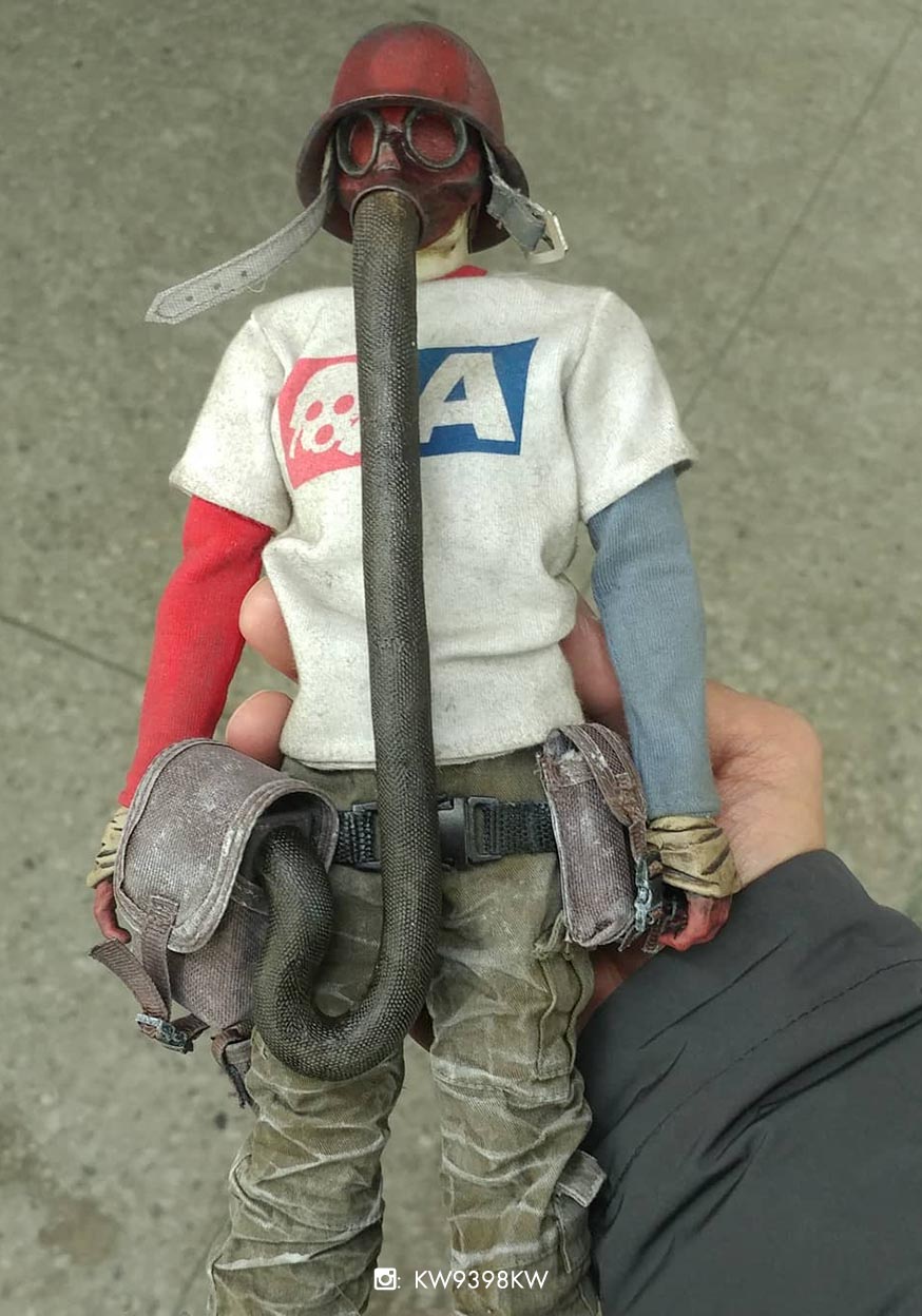 NOM de Plume Final Fight by Ashley Wood (one sixth) toy release